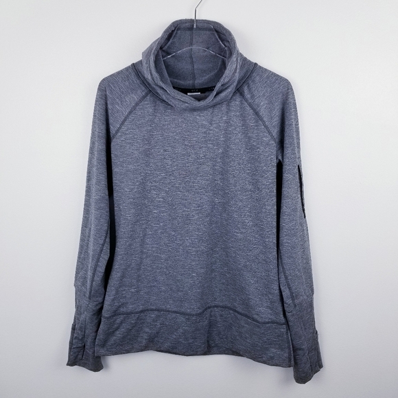 Victoria's Secret Sport Gray Turtleneck Sweatshirt - Picture 1 of 12